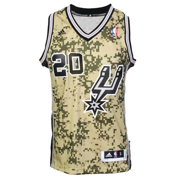 Manu Ginobili San Antonio Spurs #20 Camouflage Swingman Jersey Manu Ginobili San Antonio Spurs #20 Camouflage Swingman Jersey