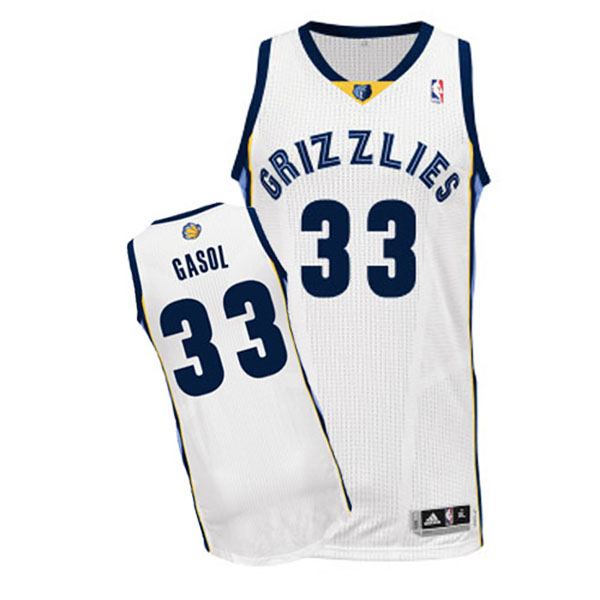 Marc Gasol Memphis Grizzlies #33 Revolution 30 Swingman Home Jersey