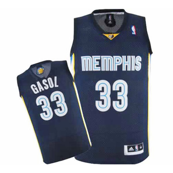 Marc Gasol Memphis Grizzlies #33 Revolution 30 Swingman Road Jersey