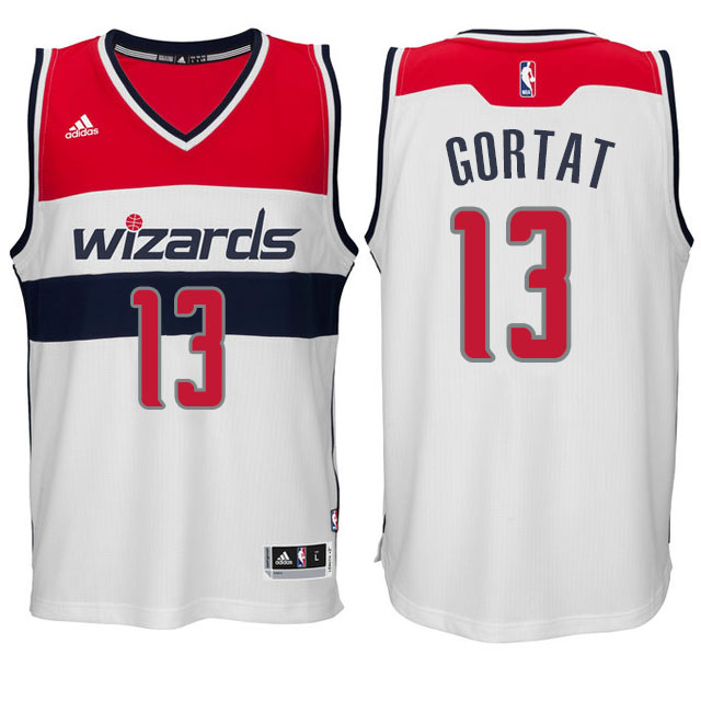 Washington Wizards #13 Marcin Gortat New Swingman Home White Jersey