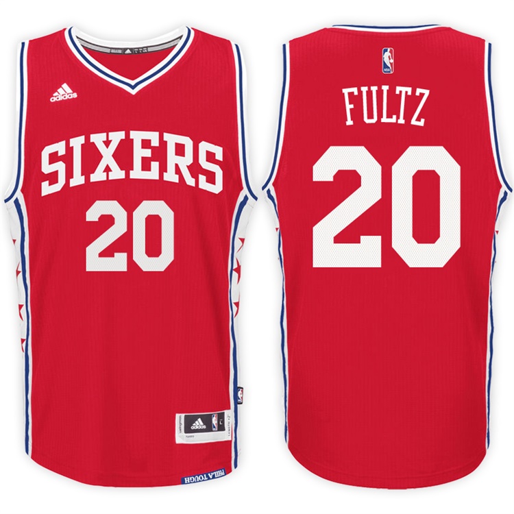 Markelle Fultz Philadelphia 76ers #20 Alternate Red New Swingman Jersey