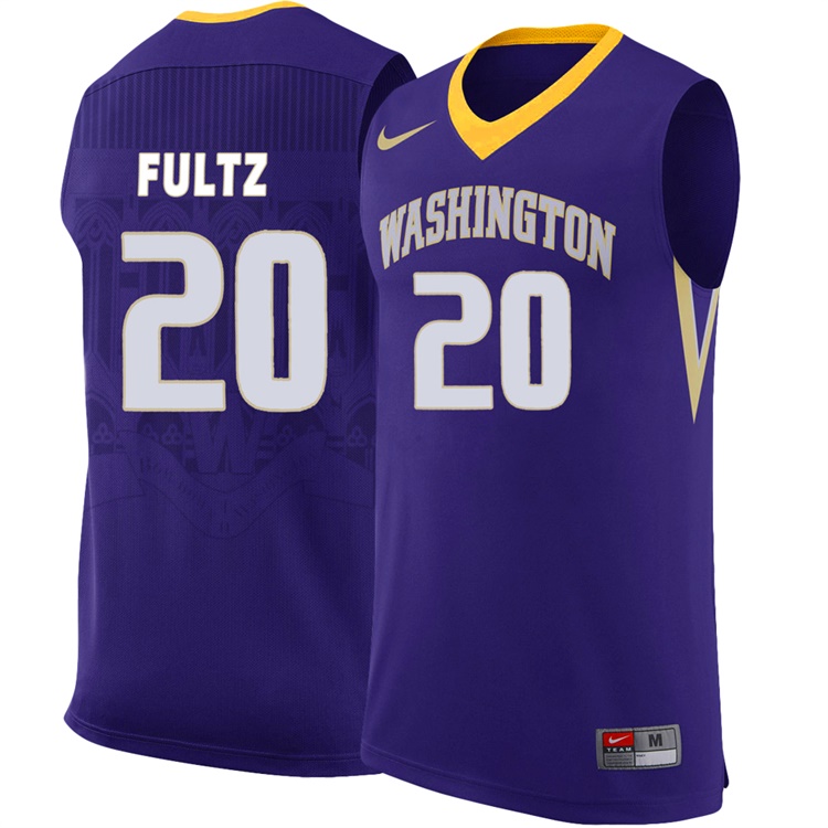 Markelle Fultz NCAA Washington Huskies #20 Purple Basketball Jersey Markelle Fultz NCAA Washington Huskies #20 Purple Basketball Jersey