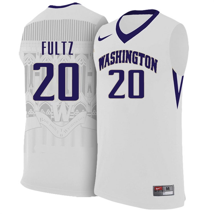 Markelle Fultz NCAA Washington Huskies #20 White Basketball Jersey Markelle Fultz NCAA Washington Huskies #20 White Basketball Jersey