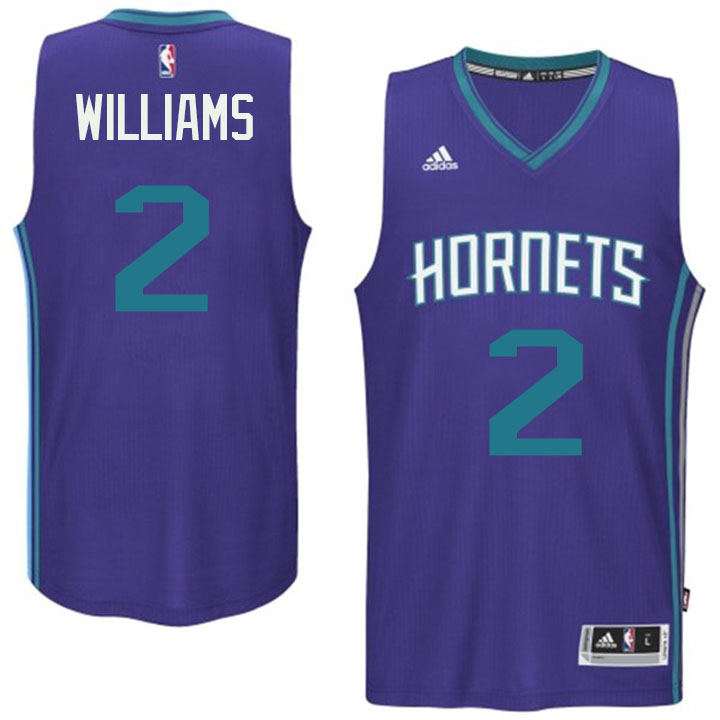 Marvin Williams Charlotte Hornets #2 2014-15 New Swingman Road Purple Jersey