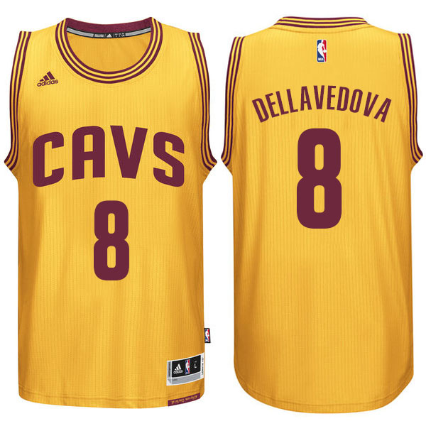 Cleveland Cavaliers #8 Matthew Dellavedova New Swingman Gold Jersey Cleveland Cavaliers #8 Matthew Dellavedova New Swingman Gold Jersey