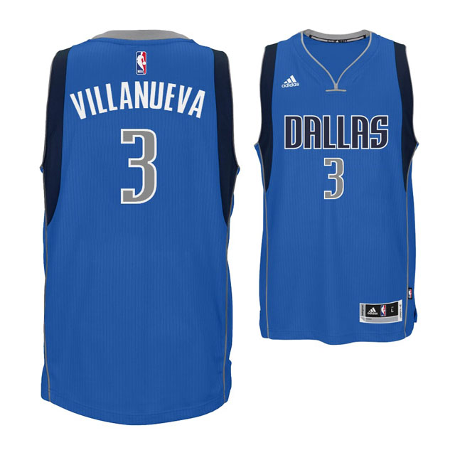 Dallas Mavericks #3 New Swingman Road Blue Jersey Charlie Villanueva Dallas Mavericks #3 New Swingman Road Blue Jersey Charlie Villanueva