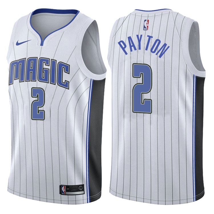 2017-18 Season Elfrid Payton Orlando Magic #2 Association White Swingman Jersey