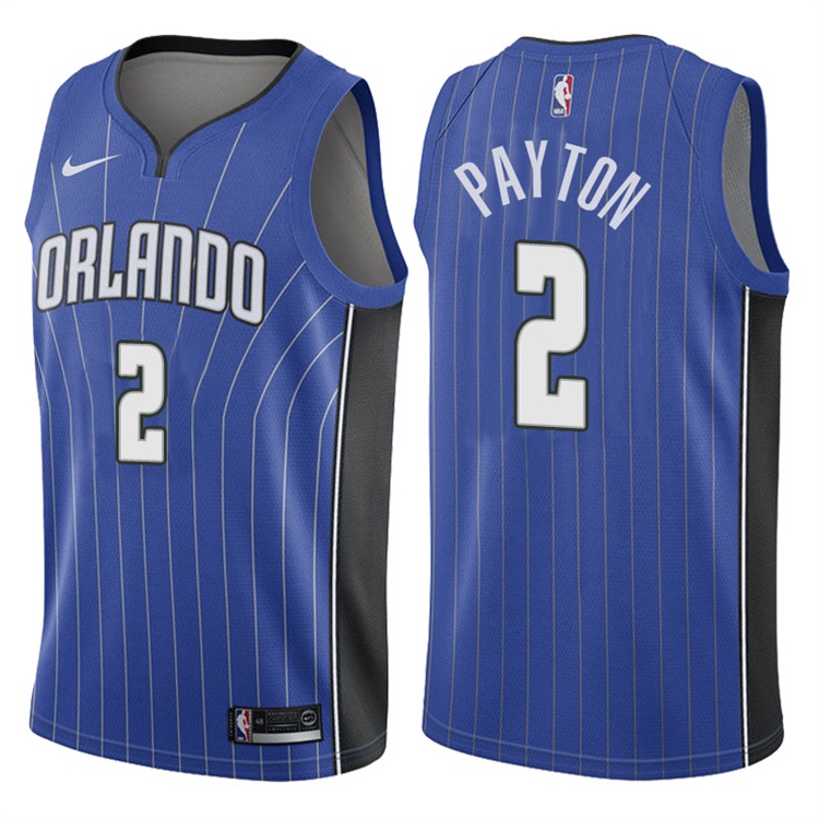 2017-18 Season Elfrid Payton Orlando Magic #2 Icon Blue Swingman Jersey