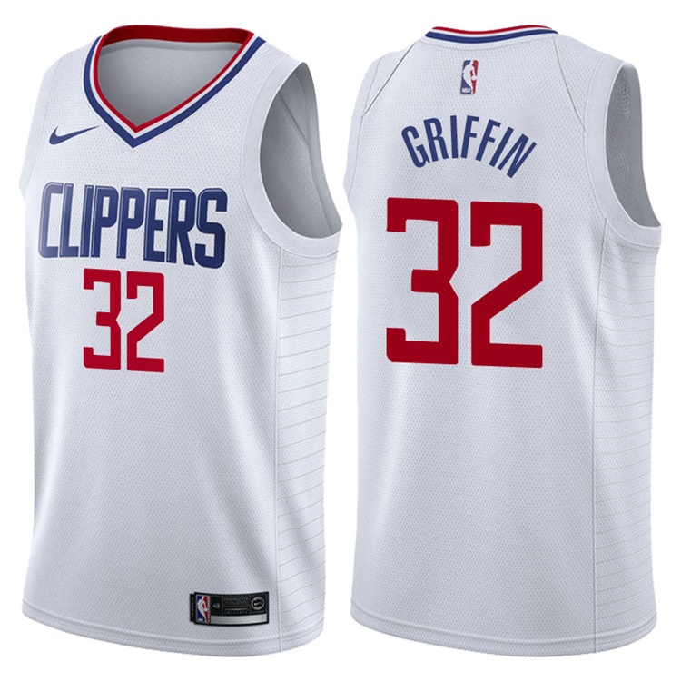 2017-18 Season Blake Griffin Los Angeles Clippers #32 Association White Swingman Jersey