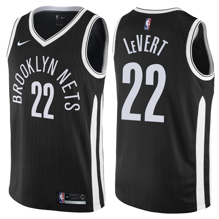 2017-18 Season Caris LeVert Brooklyn Nets #22 City Edition Black Swingman Jersey 2017-18 Season Caris LeVert Brooklyn Nets #22 City Edition Black Swingman Jersey