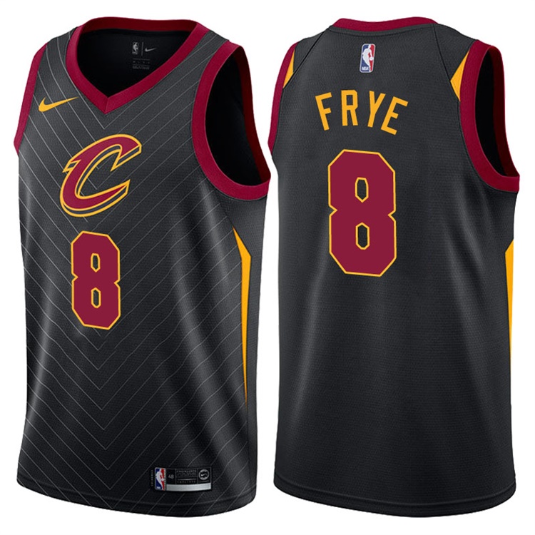 2017-18 Season Channing Frye Cleveland Cavaliers #8 Statement Black Swingman Jersey 2017-18 Season Channing Frye Cleveland Cavaliers #8 Statement Black Swingman Jersey