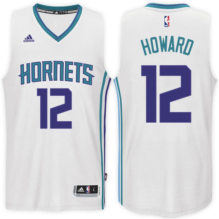 Dwight Howard Charlotte Hornets #12 Home White New Swingman Jersey Dwight Howard Charlotte Hornets #12 Home White New Swingman Jersey