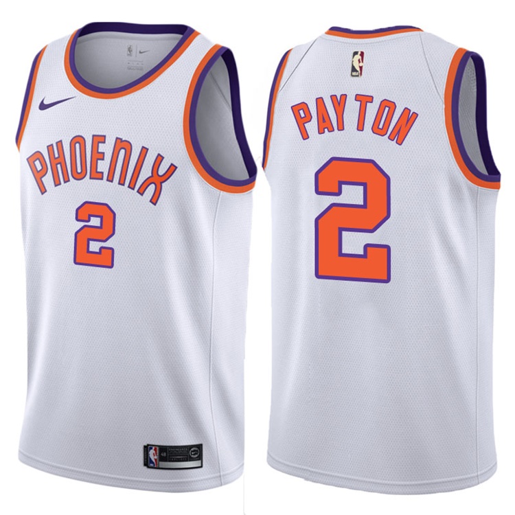2017-18 Season Elfrid Payton Phoenix Suns #2 Classic Edition White Swingman Jersey 2017-18 Season Elfrid Payton Phoenix Suns #2 Classic Edition White Swingman Jersey