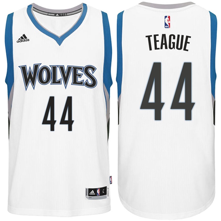 Jeff Teague Minnesota Timberwolves #44 Home White New Swingman Jersey