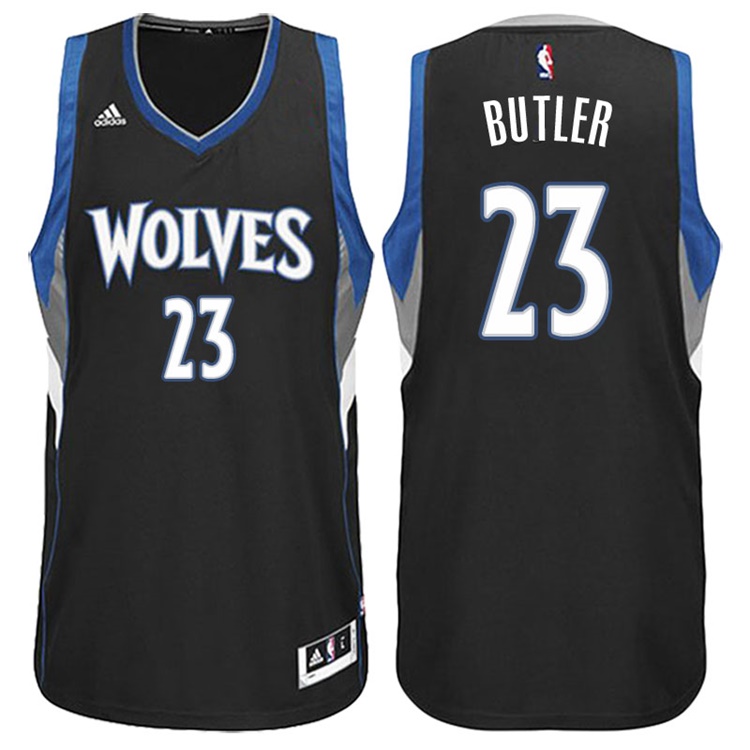 Jimmy Butler Minnesota Timberwolves #23 Alternate Black New Swingman Jersey