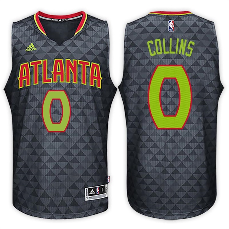 John Collins Atlanta Hawks #0 Alternate Black New Swingman Jersey John Collins Atlanta Hawks #0 Alternate Black New Swingman Jersey