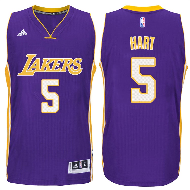 Josh Hart Los Angeles Lakers #5 Road Purple New Swingman Jersey