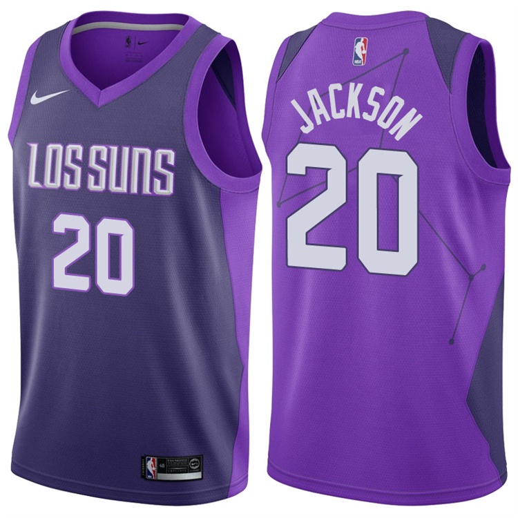 2017-18 Season Josh Jackson Phoenix Suns #20 City Edition Purple Swingman Jersey