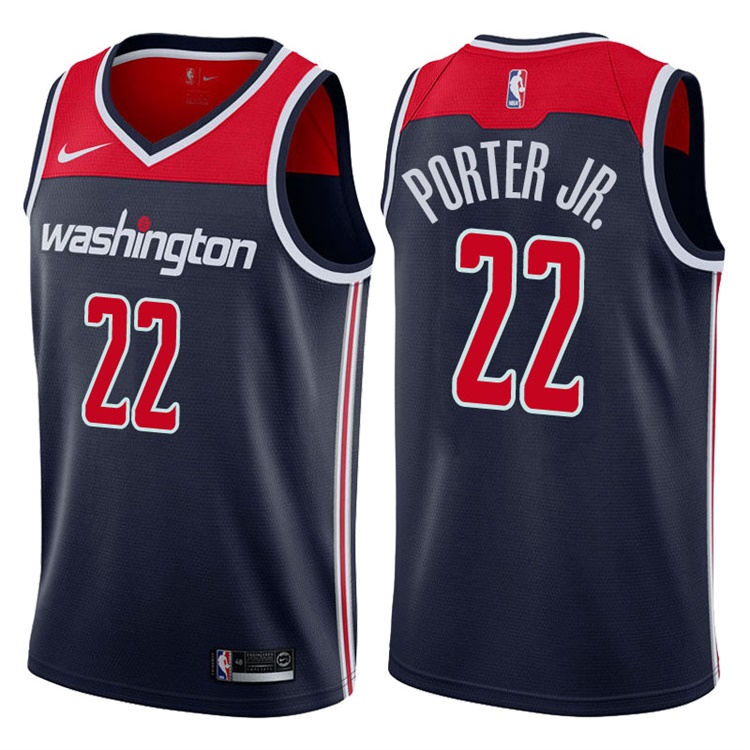 2017-18 Season Otto Porter Jr. Washington Wizards #22 Statement Navy Swingman Jersey