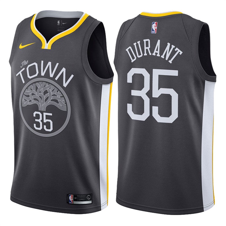 2017-18 Season Shaun Livingston Golden State Warriors #35 Statement Gray Swingman Jersey