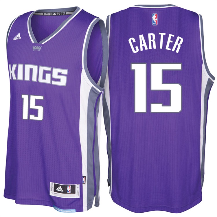 Vince Carter Sacramento Kings #15 Alternate Black New Swingman Jersey Vince Carter Sacramento Kings #15 Alternate Black New Swingman Jersey