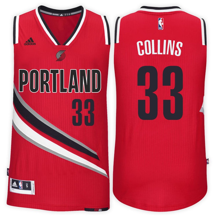 Zach Collins Portland Trail Blazers #33 Alternate Red New Swingman Jersey Zach Collins Portland Trail Blazers #33 Alternate Red New Swingman Jersey