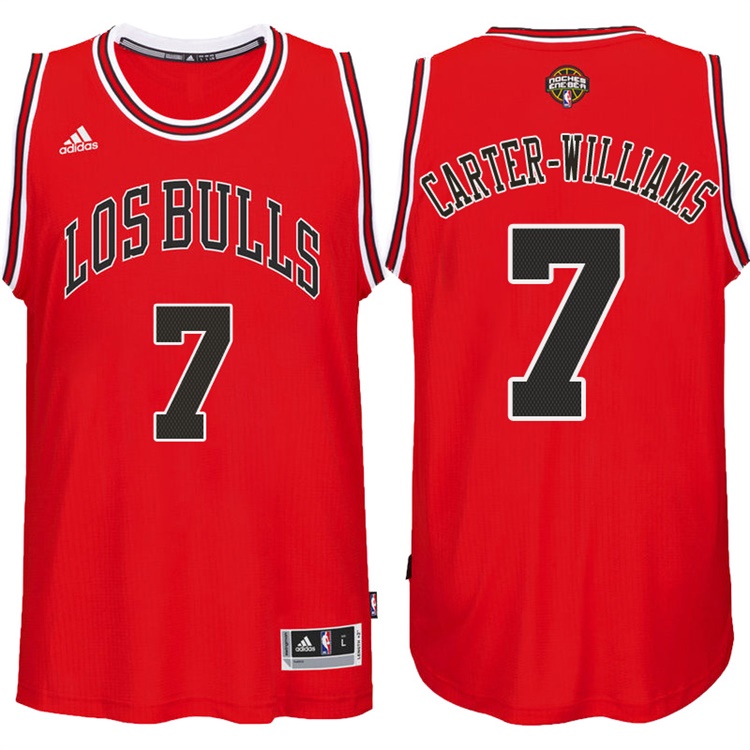 Michael Carter-Williams Chicago Bulls #7 Noches Enebea Road Red Swingman Jersey Michael Carter-Williams Chicago Bulls #7 Noches Enebea Road Red Swingman Jersey