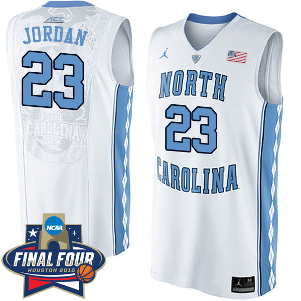 Michael Jordan 2016 NCAA North Carolina Tar Heels #23 White Basketball Jersey Michael Jordan 2016 NCAA North Carolina Tar Heels #23 White Basketball Jersey