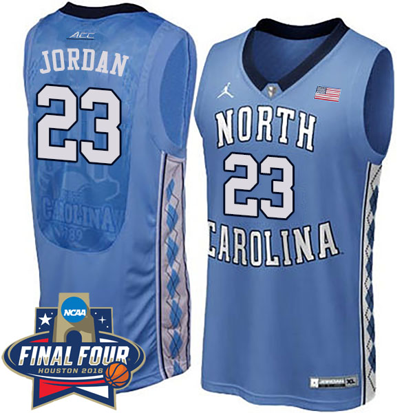 Michael Jordan 2016 NCAA North Carolina Tar Heels #23 Blue Basketball Jersey Michael Jordan 2016 NCAA North Carolina Tar Heels #23 Blue Basketball Jersey