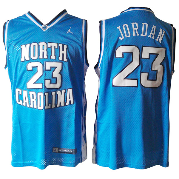 Michael Jordan North Carolina #23 Sky Blue Jersey Michael Jordan North Carolina #23 Sky Blue Jersey