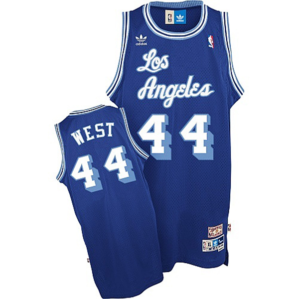 Jerry West Los Angeles Lakers #44 Soul Swingman Road Jersey