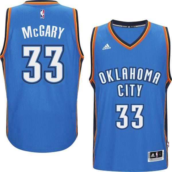 Mitch McGary Oklahoma City Thunder #33 2014-15 New Swingman Road Blue Jersey Mitch McGary Oklahoma City Thunder #33 2014-15 New Swingman Road Blue Jersey