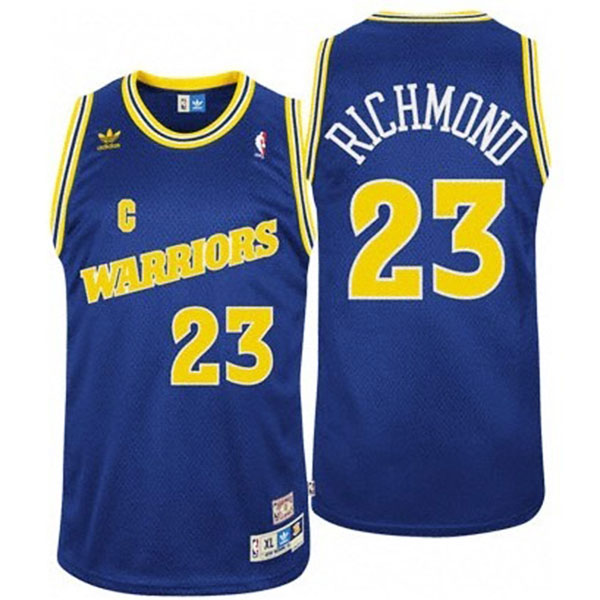 Mitch Richmond Golden State Warriors #23 Throwback Swingman Blue Jersey