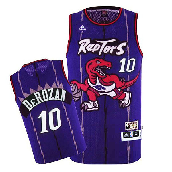 DeMar DeRozan Toronto Raptors #10 Soul Swingman Road Purple Jersey