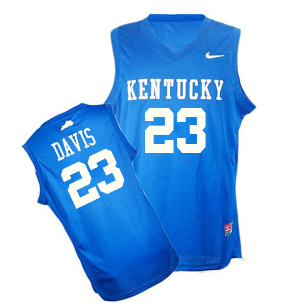 NCAA Kentucky Wildcats #23 Anthony Davis Authentic Blue Jersey NCAA Kentucky Wildcats #23 Anthony Davis Authentic Blue Jersey