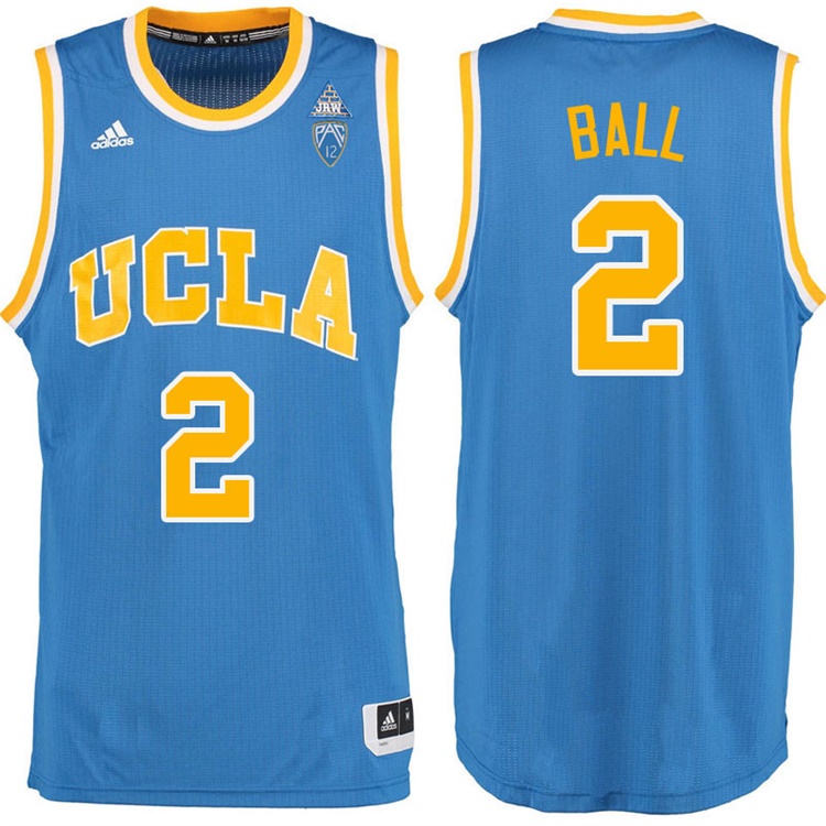 Lonzo Ball 2017 NCAA UCLA Bruins #2 Blue Basketball Jersey Lonzo Ball 2017 NCAA UCLA Bruins #2 Blue Basketball Jersey