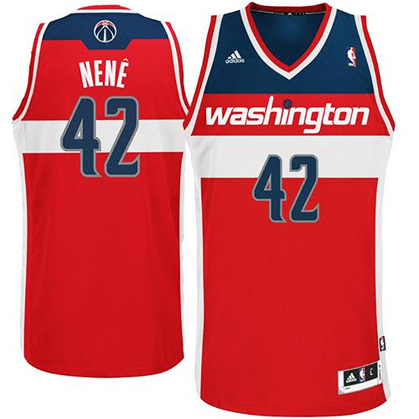 Washington Wizards Nene Hilario Swingman Road Jersey Washington Wizards Nene Hilario Swingman Road Jersey