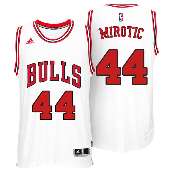 Nikola Mirotic Chicago Bulls #44 2014-15 New Swingman White Jersey