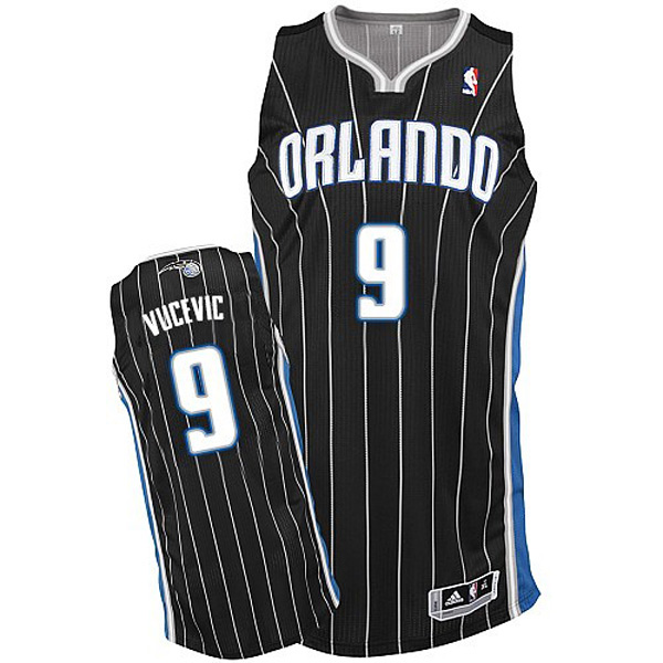 Nikola Vucevic NBA Orlando Magic #9 Alternate Black Swingman Jersey