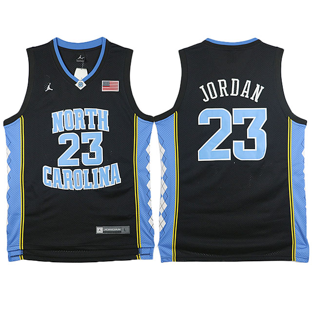 North Carolina Tar Heels #23 Michael Jordan Black Swingman Jersey North Carolina Tar Heels #23 Michael Jordan Black Swingman Jersey