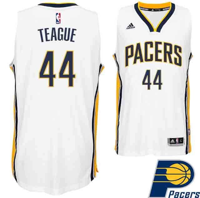 Jeff Teague Indiana Pacers #44 New Swingman Home White Jersey