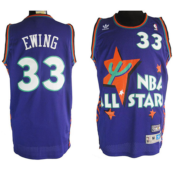 Patrick Ewing 1995 NBA All-Star #33 Soul Swingman Stitched Purple Jersey