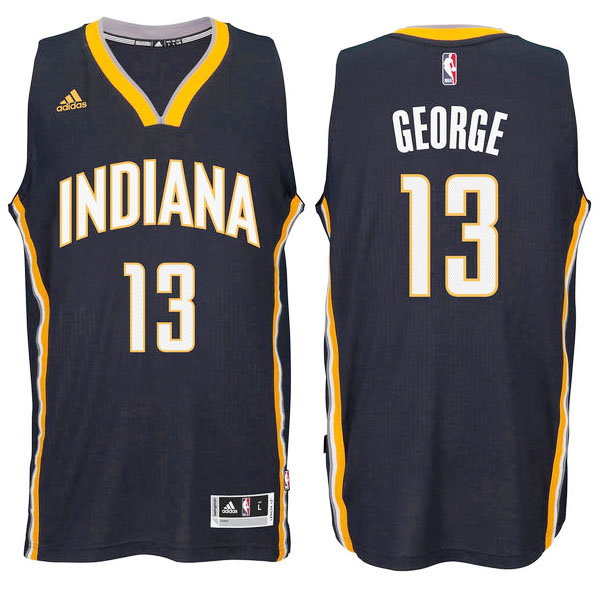 Indiana Pacers #13 Paul George New Swingman Road Navy Jersey Indiana Pacers #13 Paul George New Swingman Road Navy Jersey