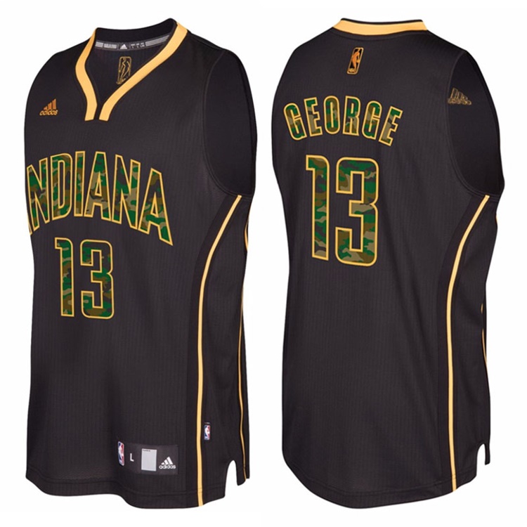 Paul George Indiana Pacers #13 Black Camo Fashio Swingman Jersey Paul George Indiana Pacers #13 Black Camo Fashio Swingman Jersey