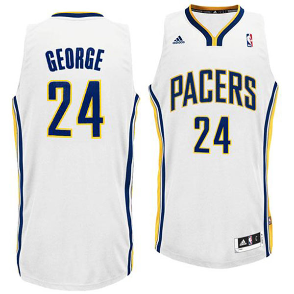 Paul George Indiana Pacers #24 Revolution 30 Swingman Home Jersey Paul George Indiana Pacers #24 Revolution 30 Swingman Home Jersey