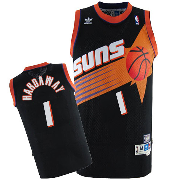 Penny Hardaway Phoenix Suns #1 Hardwood Classics Swingman Alternate Black Jersey Penny Hardaway Phoenix Suns #1 Hardwood Classics Swingman Alternate Black Jersey
