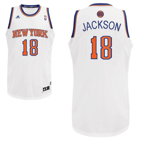 Philip Jackson Jersey-New York Knicks #18 Revolution 30 Swingman Home White Jersey