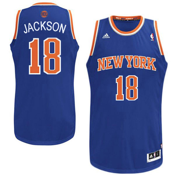 Philip Jackson Jersey-New York Knicks #18 Revolution 30 Swingman Royal Blue Jersey