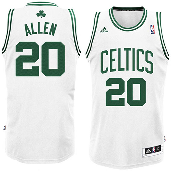Ray Allen Boston Celtics #20 Revolution 30 White Swingman Jersey Ray Allen Boston Celtics #20 Revolution 30 White Swingman Jersey
