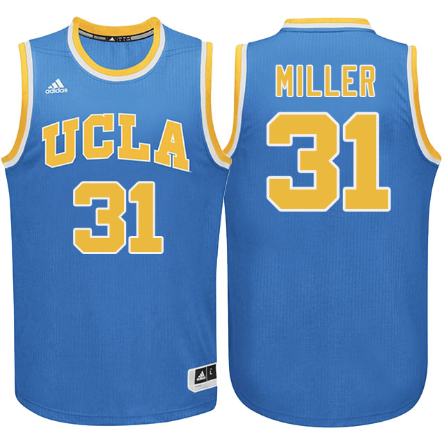 Reggie Miller UCLA Bruins #31 Light Blue College Basketball Jersey Reggie Miller UCLA Bruins #31 Light Blue College Basketball Jersey